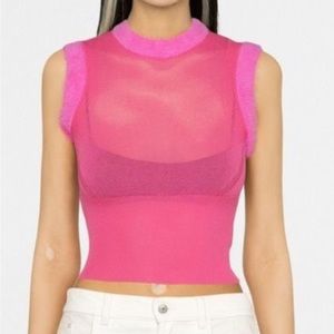 Jacquemes La maille ascosu cropped top
